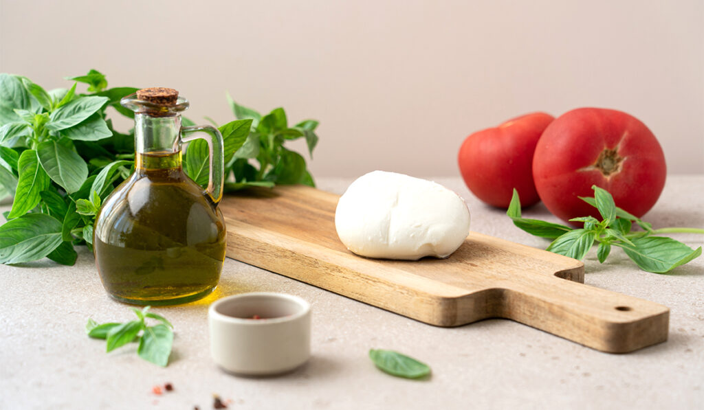mozzarella di bufala ripiena